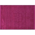 thumbnail image 1 of Ahgly Company Indoor Rectangle Abstract Purple Contemporary Area Rugs, 7' x 9', 1 of 4