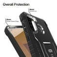 thumbnail image 6 of FITO For Samsung Galaxy A21 Case, Phone Case with Screen Protector and Kickstand (Black), 6 of 7