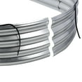 thumbnail image 4 of Holaki Galvanized Planter Bed,Galvanized Raised Garden Bed Kit, Galvanized Planter Raised Garden Boxes Outdoor, Oval Large Metal Raised Garden Beds for Vegetables, 7*3*1 ft, 4 of 9
