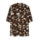 thumbnail image 5 of Cárdigan de manga larga para mujer, blusa informal estampada con bolsillo, abrigo tipo cárdigan para mujer, 5 of 5