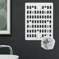 thumbnail image 6 of WRITWAA Peg Board Wall Organizer 1 Set For Kitchen 11.8X8.3In, 6 of 8
