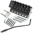 thumbnail image 2 of Juego de accesorios de repuesto para sillín de Puente de Guitarra eléctrica Yuyangstore aleación de zinc Negro, 2 of 8