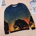 thumbnail image 6 of Galaxy Star Outer Space Mom Sweatshirt For Women Long Sleeve Pullover, 6 of 7
