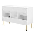 thumbnail image 5 of Modway Chaucer 48" Single Sink Wood & Metal Bathroom Vanity in White, 5 of 17