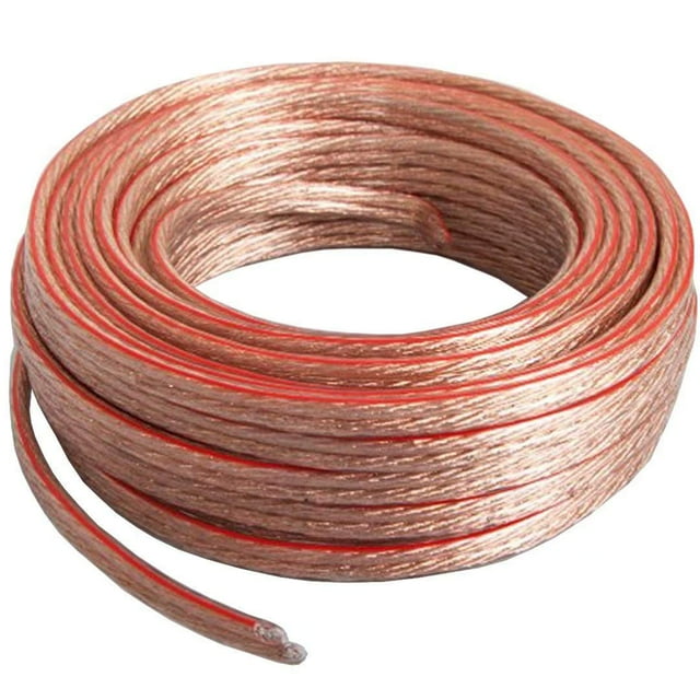 Cable de altavoz Cableague 12 AWG de 50 pies/15 m para cine en casa