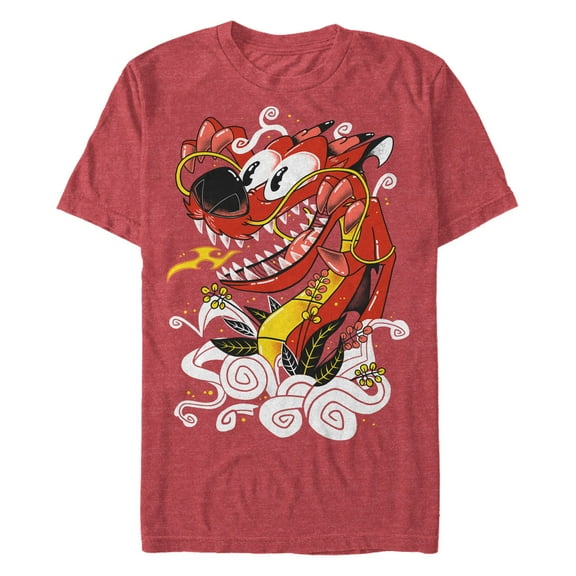 Men's Mulan Mushu Artistic Poster  Graphic T-Shirt
