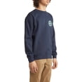 thumbnail image 3 of Billabong Men's Zinc Organic Cotton Blend Crewneck Pullover Sweatshirt (Medium, Navy), 3 of 6