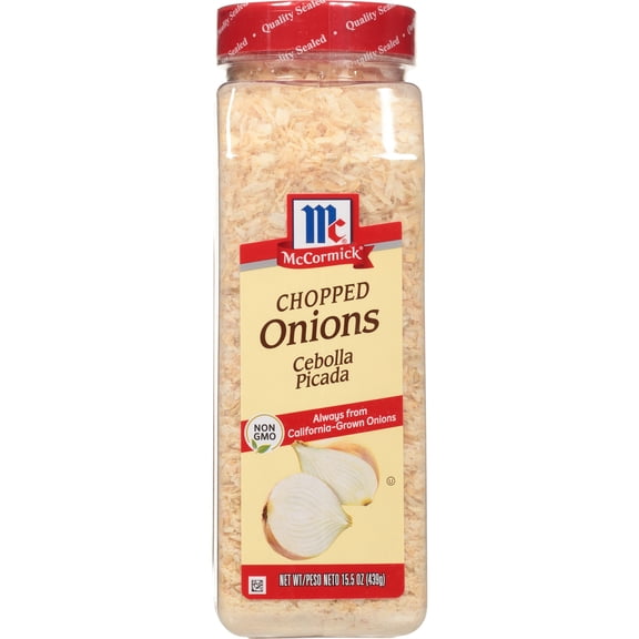 McCormick Non-GMO Kosher Chopped Onion, 15.5 oz Bottle