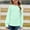 Mint Green, variant on BRGZLK Girls Long Sleeve Hollow Out Sweatshirt Kids Cute Round Neck Casual Solid Color Loose Fit Breathable Pullover Tops Mint Green 8-10 Years