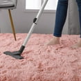 thumbnail image 5 of Homore Cute Fluffy Velvet Carpet Soft Washable Area Rugs for Bedroom/ Living Room Decoration,6'x9',Light Pink, 5 of 9