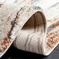 thumbnail image 5 of Safavieh  Cyrus Shag Burgunde Modern Abstract Rug 5'5" x  7'6" - Beige/Rust - Rectangle, 5 of 8