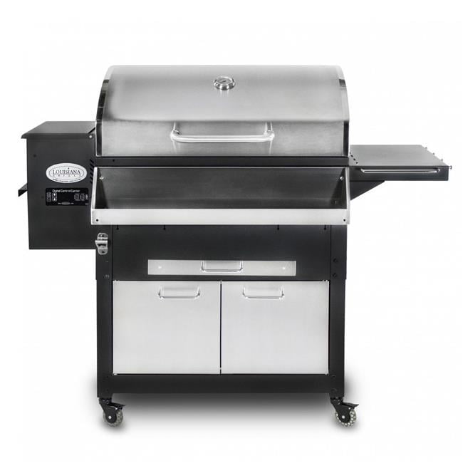 Louisiana Pellet Grills LG800ELITE Elite Pellet Grill, Black 800