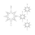 thumbnail image 1 of 4 Pack 8 Inch Sublimation Wind Spinner Blanks 3d Aluminum Metal Wind Sculpture Kinetic Spinners For -AQ, 1 of 5