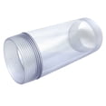 thumbnail image 3 of Gloxco 3″ Polycarbonate Threaded Sight Glass, Male NPT x Male NPT, 500 PSI, 8″ Length (SGL-300-8-PCT), 3 of 3