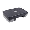 thumbnail image 2 of Step para ejercicios aeróbicos, equipo de fitness, compacto, antideslizante y estable, ideal para entrenamiento de core en interiores, para mujeres y Gris Negro, 2 of 8