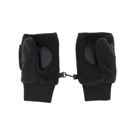 Polar Wear Kid's 2-4 Winter Fleece Convertible Fingerless Glove to Mitten