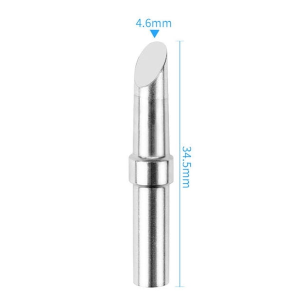 6-Pack Replacement Soldering Iron Tips – Compatible With Weller WE1010NA, WESD51, WES50/51 Stations & PES51/PES50 Pencils