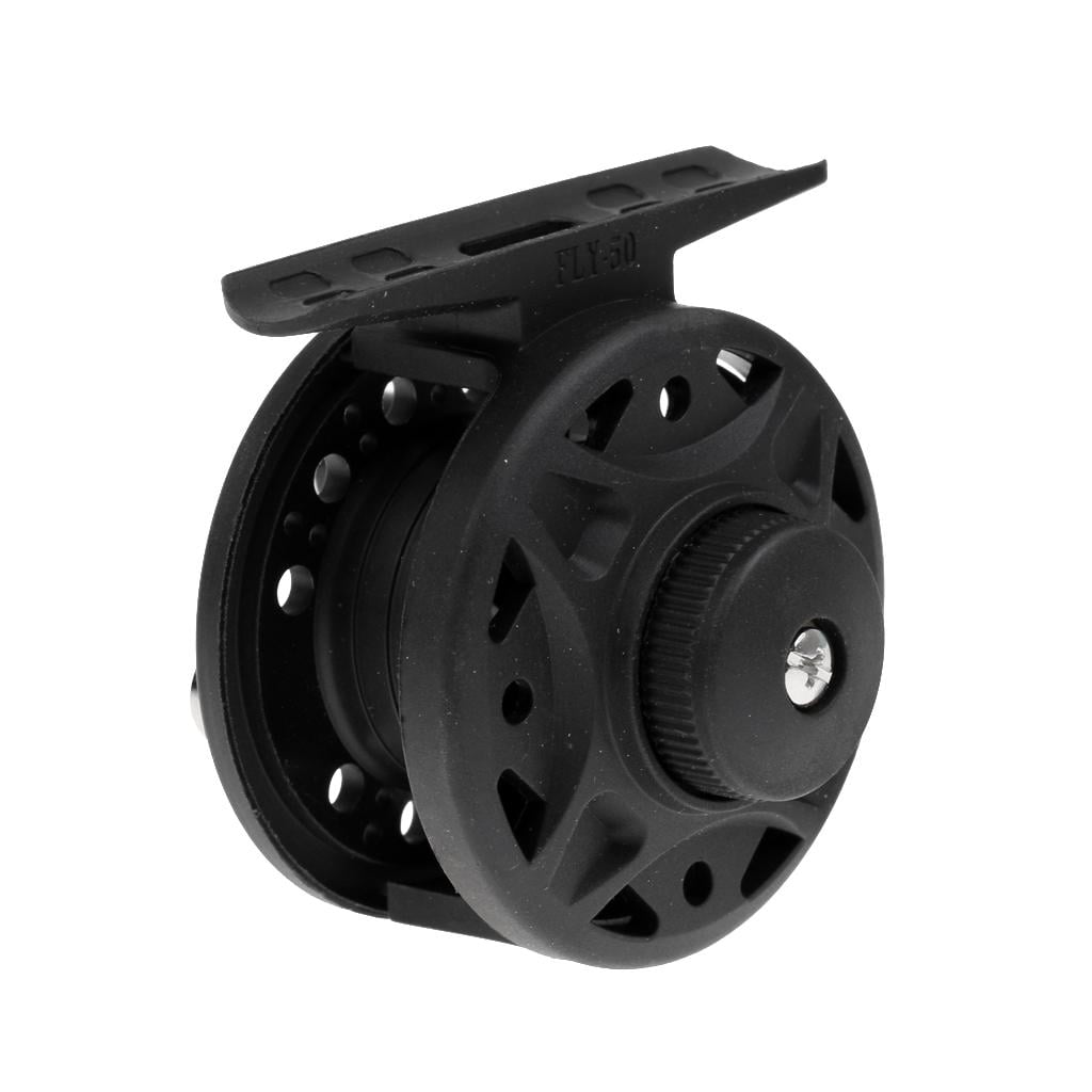 Perfeclan Plastic Fly Fishing Reel Right Or Left Handed Adjustable 42cm 52cm 62cm 