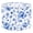 Color 2, variant on Linen Drum Lampshades Blue Floral Qinghua Porcelain White Ornate Botanical Chinoiserie retro 13"x13"x10" Light Shade for Table Lamps Floor Lamp Shades Lampshade Replacement Assembly Required