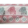 thumbnail image 4 of oneOone Cotton Poplin Fabric Floral & Elephant Block Print Sewing Fabric BTY 56 Inch Wide, 4 of 4