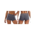 thumbnail image 2 of Shorts de verano para mujer con dobladillo, corte ajustado, estilo casual, con remaches y tiro bajo., 2 of 9