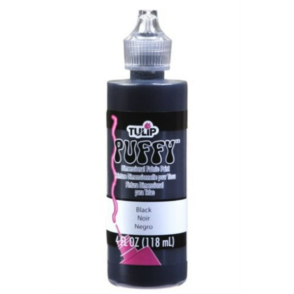 TULIP Dimensional Fabric Paint 4oz Puffy Black