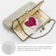 thumbnail image 3 of Pratyus Roses Heart Romanticism Jewelry Storage Artifacts Box for Necklace Ring Earring, Valentine's Day Gift White, 3 of 5
