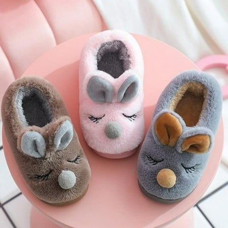 

Baozhu Shoes Children s Bag Heel Men And Women Indoor Anti-skid Cartoon Soft Sole Children s Winter Cotton Shoes
