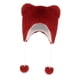 thumbnail image 5 of Gorro de invierno para niños con orejeras, ligero y adorable, para exteriores. Rojo, 5 of 9