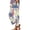Pink, variant on Womens Dress Pants Women's Linen Printed Fashionable Simple Casual Loose Pants