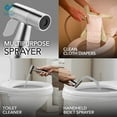 thumbnail image 5 of Deago Bidet Toilet Sprayer Set, Stainless Steel Handheld Bidet Sprayer Kit with 7/8" Valve T-adapter-Bathroom Hand Shower for Self Cleaning ,Baby Cloth Diaper Sprayer, 5 of 9