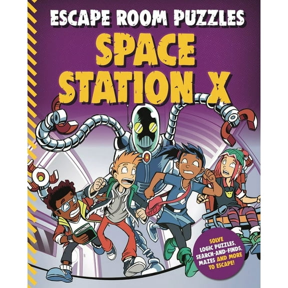Escape Room: Escape Room Puzzles: Space Station X (Paperback)