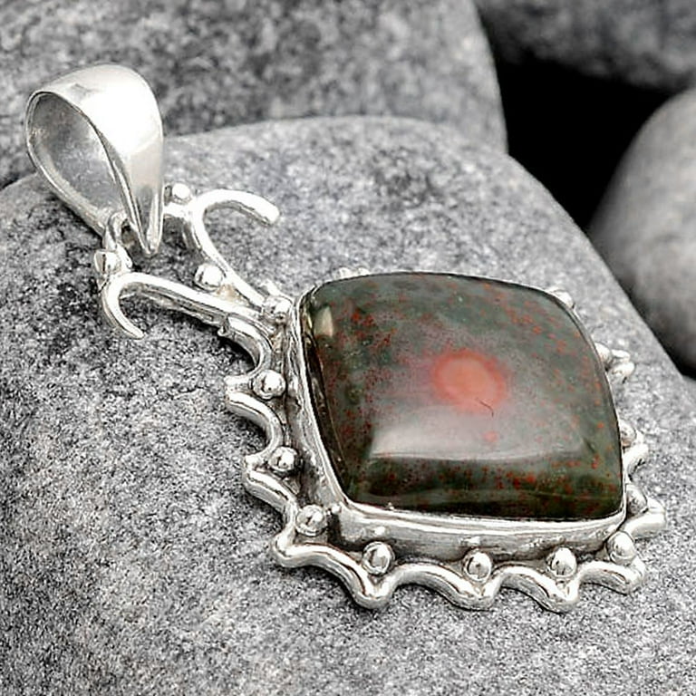 Bloodstone 2024 necklace womens
