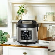 Aroma® 20-Cup Programmable Rice & Grain Cooker and Multi-Cooker, New