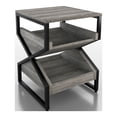 thumbnail image 2 of Norris Storage Wood Vintage Gray Oak End Table, 2 of 6