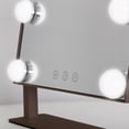 thumbnail image 4 of Zadro Vanity Makeup Mirror with LED Lights 12"x14" Dimmable 3 Light Settings 360° Rotation USB-C Powered, 4 of 8
