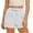 White, variant on Zedker Women's 3" Swim Board Shorts High Waisted Swimsuit Bottoms Tummy Control Swimming Trunks with Liner Pockets Size S-XXL
