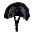 thumbnail image 3 of Casco de escalada, hombres y mujeres, casco de seguridad multideportivo al aire libre para , , deriva, ciclismo, rappel, montañismo - Negro Sunnimix Casco de escalada al aire libre, 3 of 7