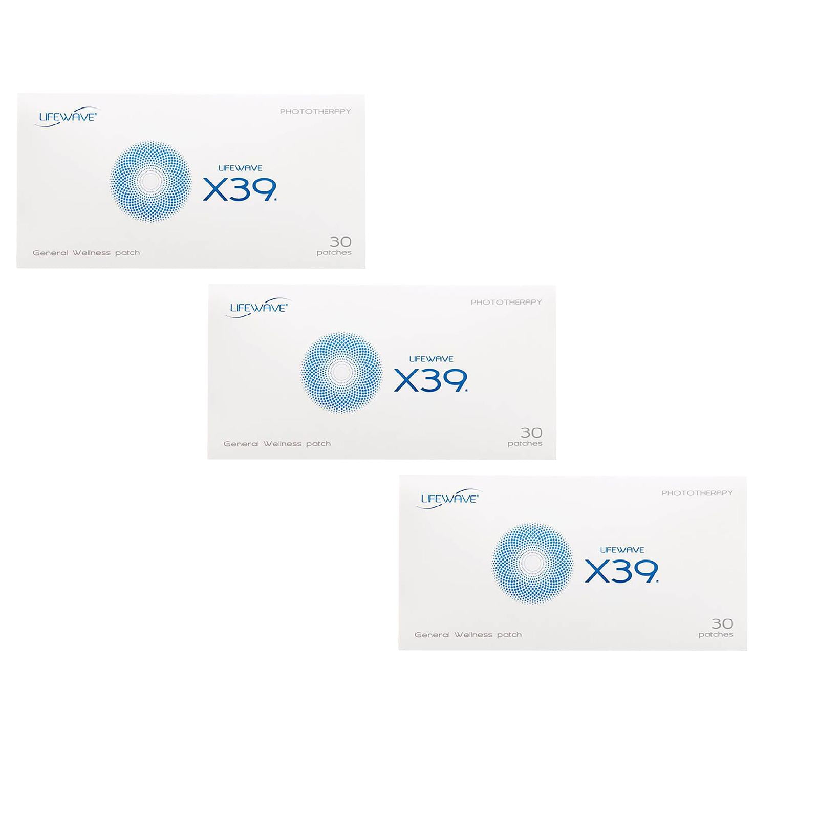 LIFEWAVE X39 Patches - 30 Ct, Drug - Free Strength & Stamina