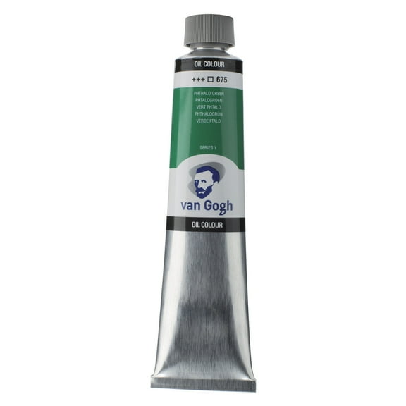 Van Gogh Oil Color, 200ml Tube, Pthalo Green