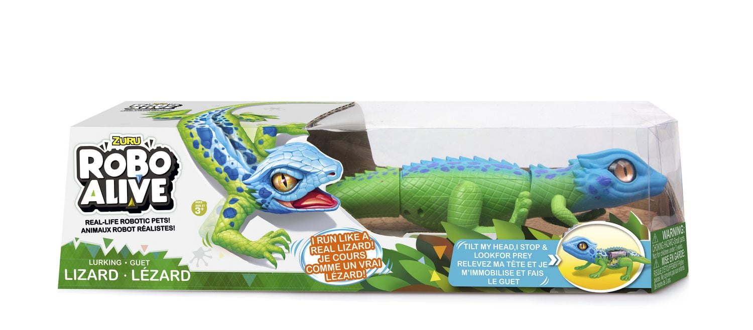 Zuru Robo Iguana Robo Alive Lurking Lizard Robotic Toy By ZURU