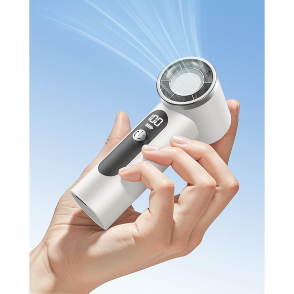 Ventilador portátil AGEYOU, recargable, 4000 mAh, 6 velocidades