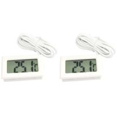 thumbnail image 1 of Sensor de temperatura digital para refrigerador de pecera (blanco con cable de 1 m), 1 of 5