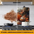thumbnail image 5 of Pumpkin Stove Top Cover for Home Decoration Kitchen Pad Non-Stick Washable Cooktop Covers Countertop Protector Keep Stove Clean 28"x20", 5 of 7