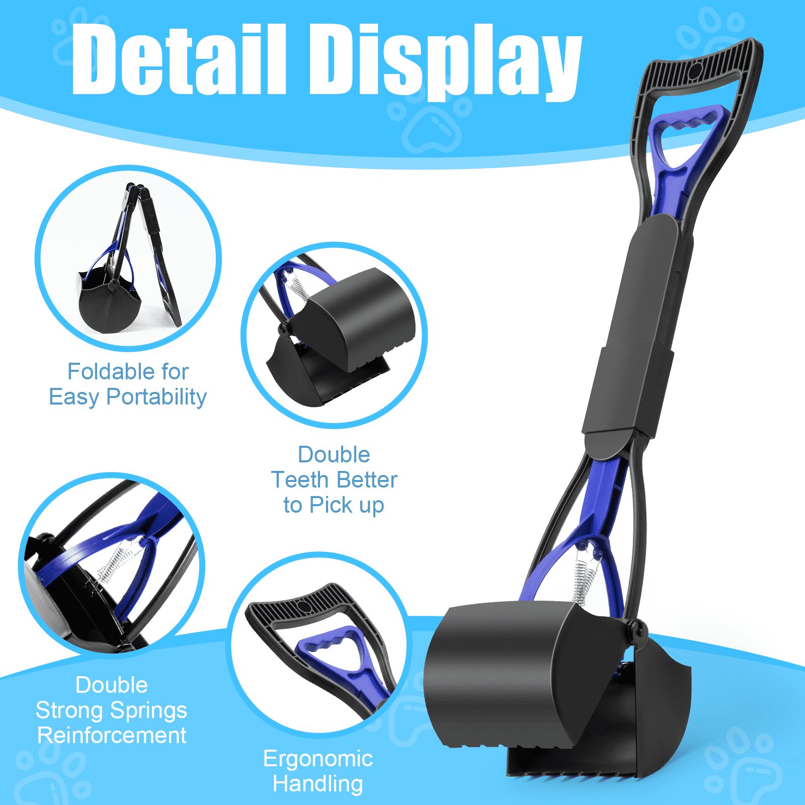 Long handled pooper scooper for cats 2025