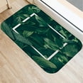 thumbnail image 5 of Green Leaves Bathroom Carpet Flowers Floor Non-Slip Bath Mats Toilet Rugs Doormat For Shower Tapis Salle De Bain, 5 of 6