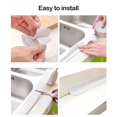 thumbnail image 5 of XIANXIAN 2Pc Sealing Tape Roll Self Adhesive Caulking Tape Bath & Kitchen Sealant Strip Countertop Toilet Sealing Tape, 5 of 9
