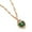 Green, variant on Jewelry VerPetridure Ladies Multicolor Love Necklace Crystal Clavicle Chain Pendant