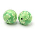 thumbnail image 3 of 20pc Handmade Polymer Clay Beads Round about 12mm in diameter hole: 1.6~3mm, 3 of 3
