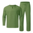 thumbnail image 1 of Playeras Básicas Algodon Para Hombre, Conjunto De Dos Piezas De Camiseta Y Pantalones Cortos De Manga Corta Con Estampado Completo Y Pantalón Corto., 1 of 4